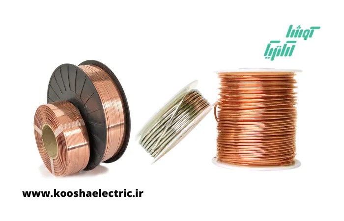سیم مسی چاه ارت در سایز​های مختلف