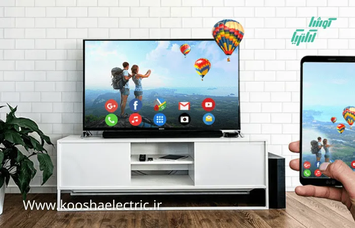 نحوه اتصال گوشی به تلویزیون