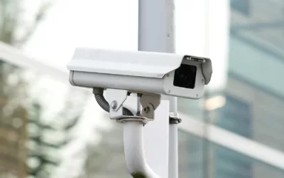 CCTV camera rack