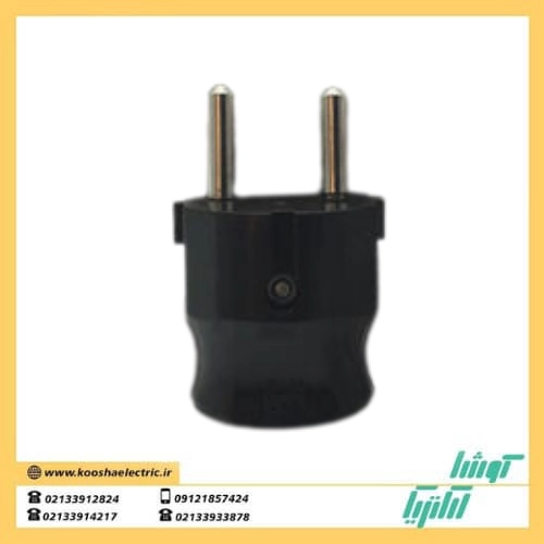 دو شاخه ارت دار مشکی